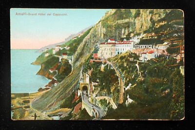 1910s Grand Hotel dei Cappucini Amalfi Italy Salerno Co Postcard