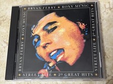 Street Life: 20 Great Hits Audio CD By Bryan Ferry Reprise Tested And Working