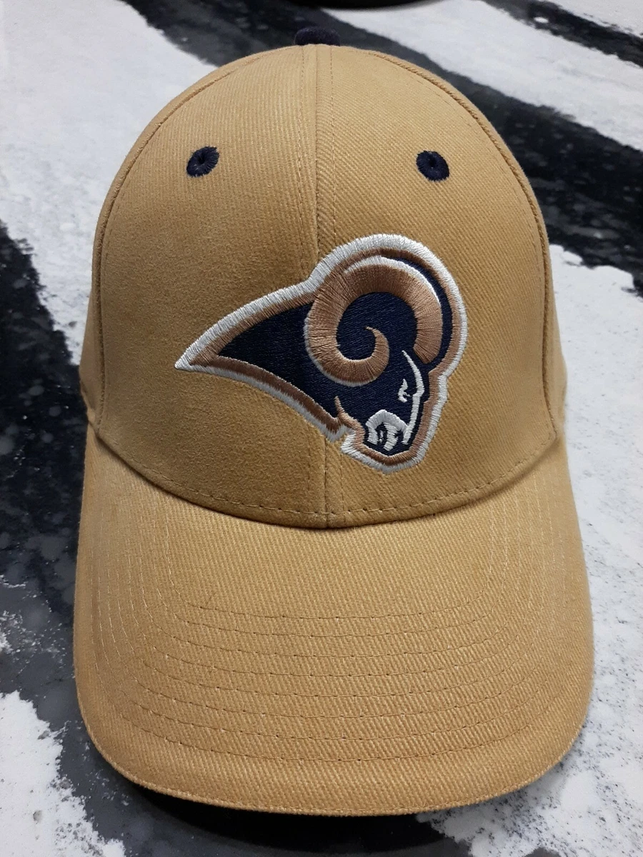 LA Rams Hat St. Louis Rams Hat NFL Cotton Strapback Trucker Cap Adjustable