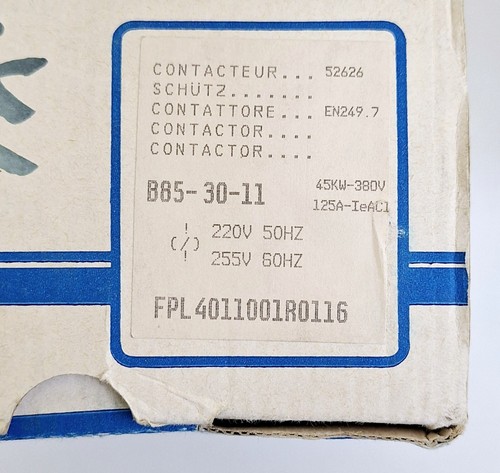 BBC Petercem B85 / B85-30-11 Contactor 45KW-380V 125A - Picture 13 of 13