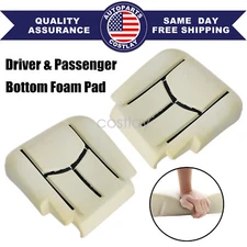 Both Driver & Passenger Bottom Seat Foam Cushion For 2003-2006 GMC Sierra Yukon