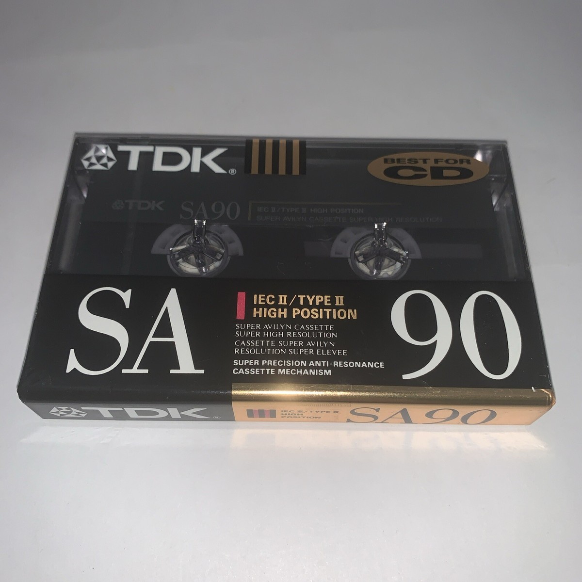 TDK | SA 90 | Audio Cassette Tape | Sealed | Type II 1991