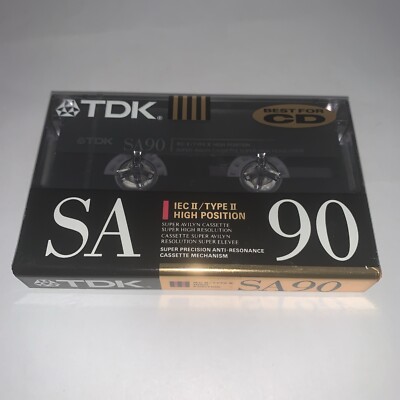 TDK SF 90 - 1 x AUDIO K7 TYPE II CHROME - 90 mn - HIGH END EUR 10,00 - FR