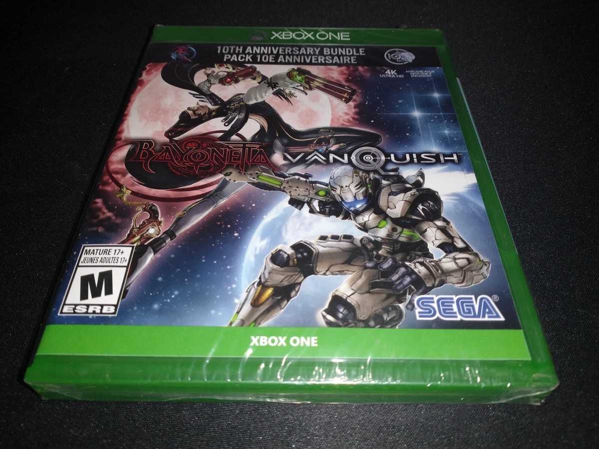 Bayonetta Vanquish 10th Anniversary Standard Edition Xbox One BRAND NEW SEALED