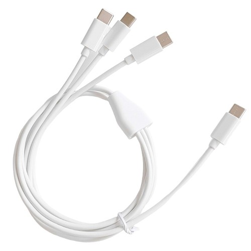3 in 1 Multi Charging Cable Multiple Charge Cord USB C to USB C Connector Cord - Zdjęcie 3 z 14