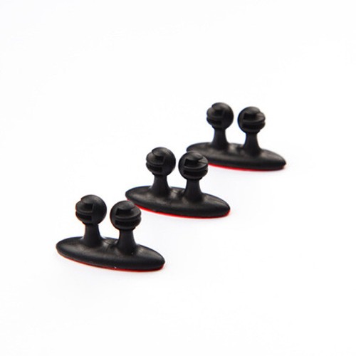 8Pcs Multifunctional Adhesive Car Charger Line Clasp Headphone Cable Clip - Afbeelding 7 van 10