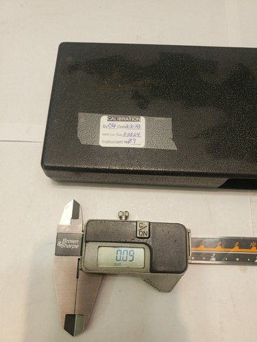 Braun & Sharpe Digit-Cal MK IV, 599-571-4 Digital Bremssattel 6" Swiss Made - Bild 6 von 6