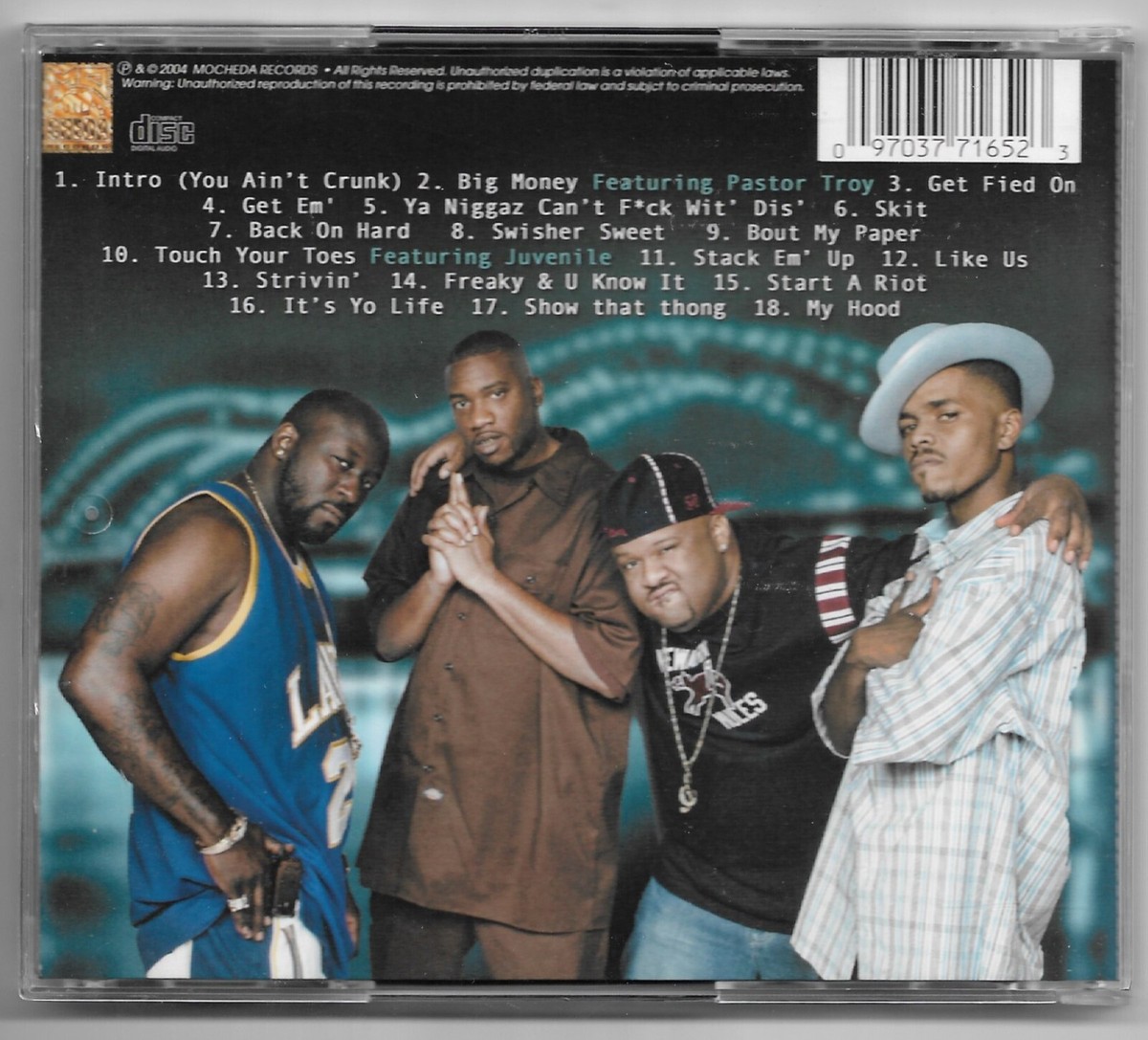 DJ SQUEEKY PRESENTS - MO CHEDA MOBSTAZ - PART 2 * 2004 * OUT OF