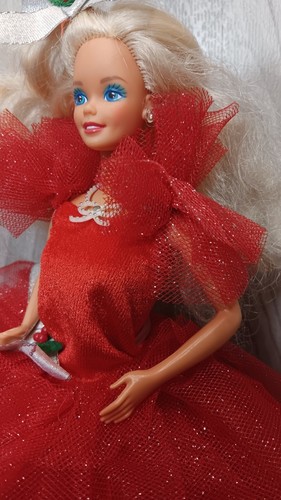 Barbie 1988 First Happy Holidays Special Edition Puppe mit Superstar Schmuck Vintage - Bild 24 von 24