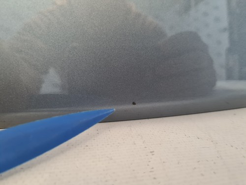 Original VW ID.7 Spoiler Dachkantenspoiler Dachspoiler Stonewashedblue 14B827933 - Bild 8 von 14