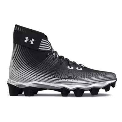 Mens Under Armour Football Cleats Highlight high top Size 11 Athletic Shoes 