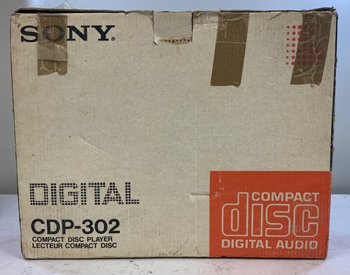 Sony CDP-302 CD-Player Unilinear Converter System NS-Y5A
