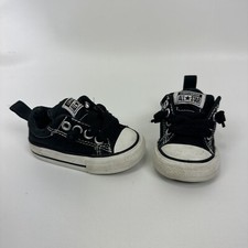 Converse Chuck Taylor All Star Street Ox Toddler Shoes Size 3 Black 726090F