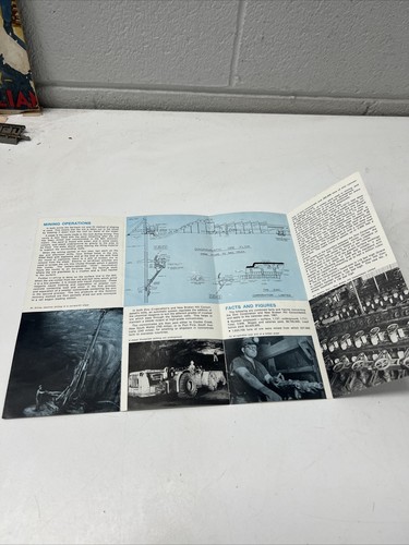 VINTAGE BROCHURE CRA BROKEN HILL ZINC CORPORATION MINE MINING 1960s - Imagen 3 de 7