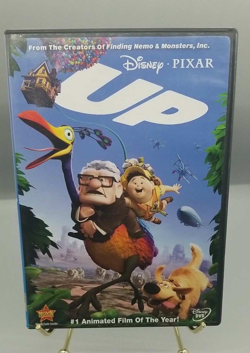 Disney DVD Bundle- Up, The Incredibles, Finding Nemo, Monsters Inc