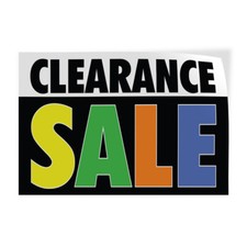Decal Stickers Clearance Sale Advertising Printing I Vinyl Store Sign Label