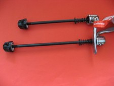 Set sgancio rapido Shimano cromo oldschool sgancio rapido acciaio NOS 030 vintage