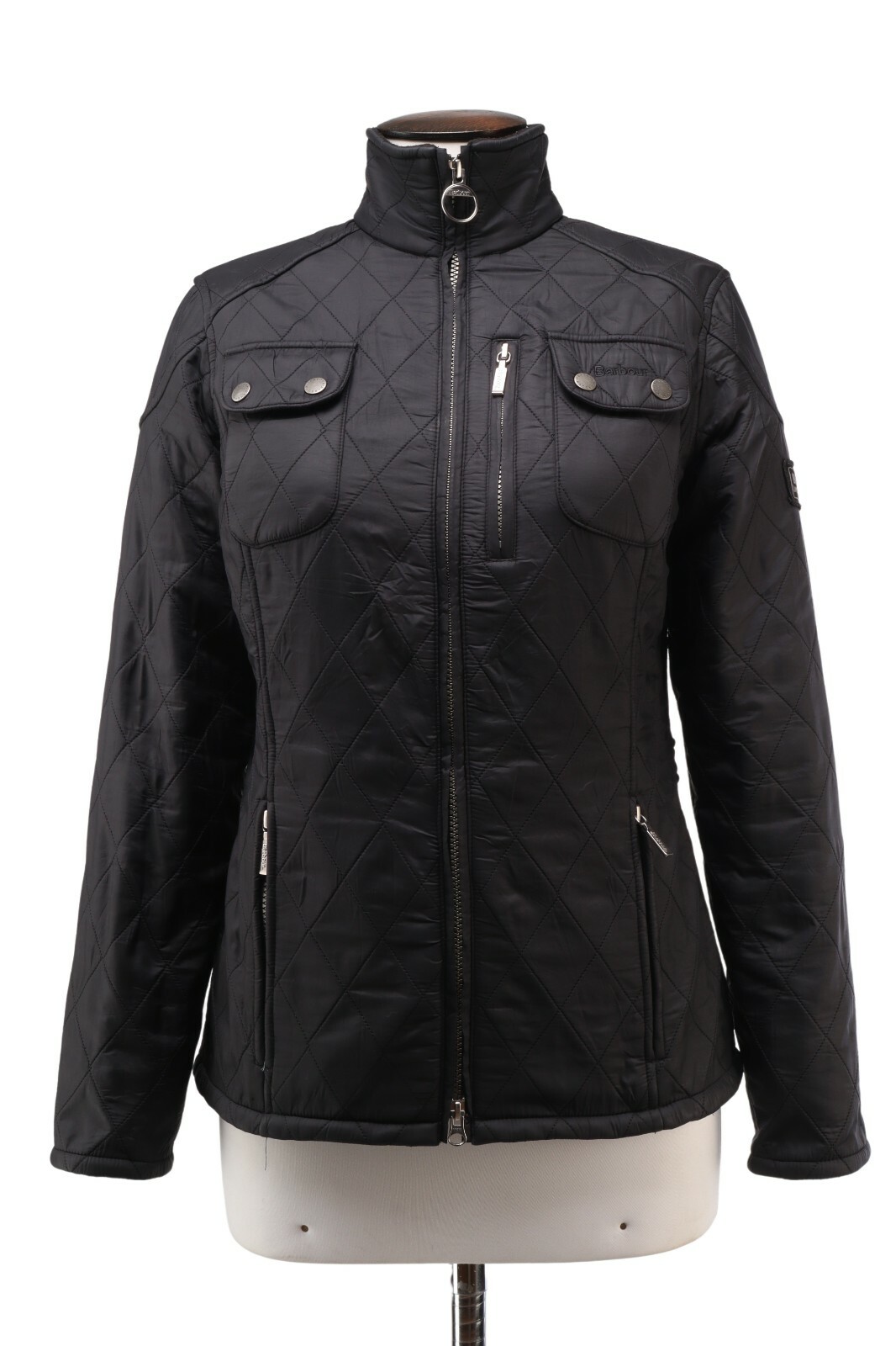 Black Quilted Jacket Size 