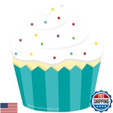 Eureka Cupcake Paper Cut-Out Classroom Decorations for Teachers, 36 Pieces