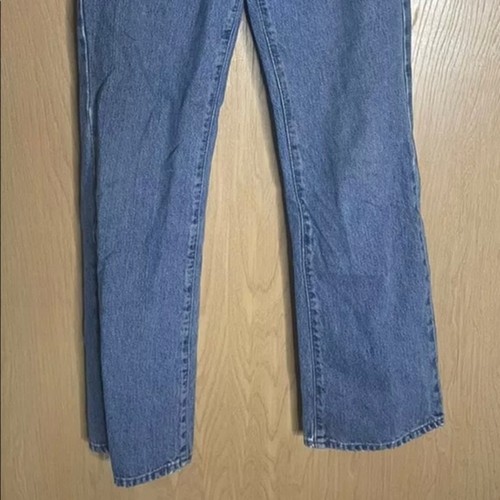 Vtg Vintage Tommy Hilfiger Blue Jeans Denim Flag Logo Hipster Flare Mom Size 9 - 第 3/12 張圖片