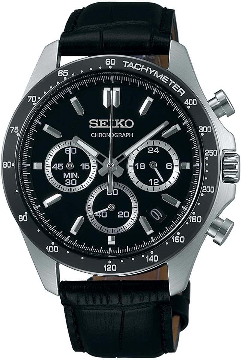 値下げ！　新品未使用　SEIKO SBTR021 SEIKO SBTR021 SEIKO SELECTION Chronograph Men's Watch Black