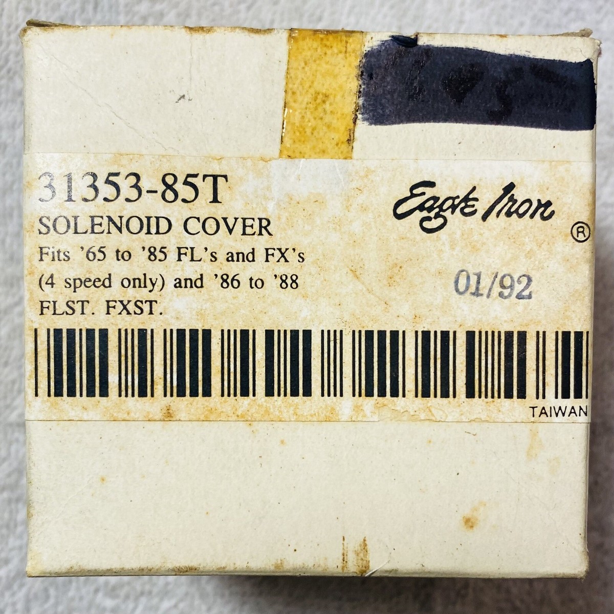 Eagle Iron - Chrome Solonoid Cover - Harley Davidson FL,FX,FLST