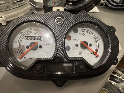 Dashboard Instrumentation Odometer Garelli Tiesse 50 4T 2008-2010