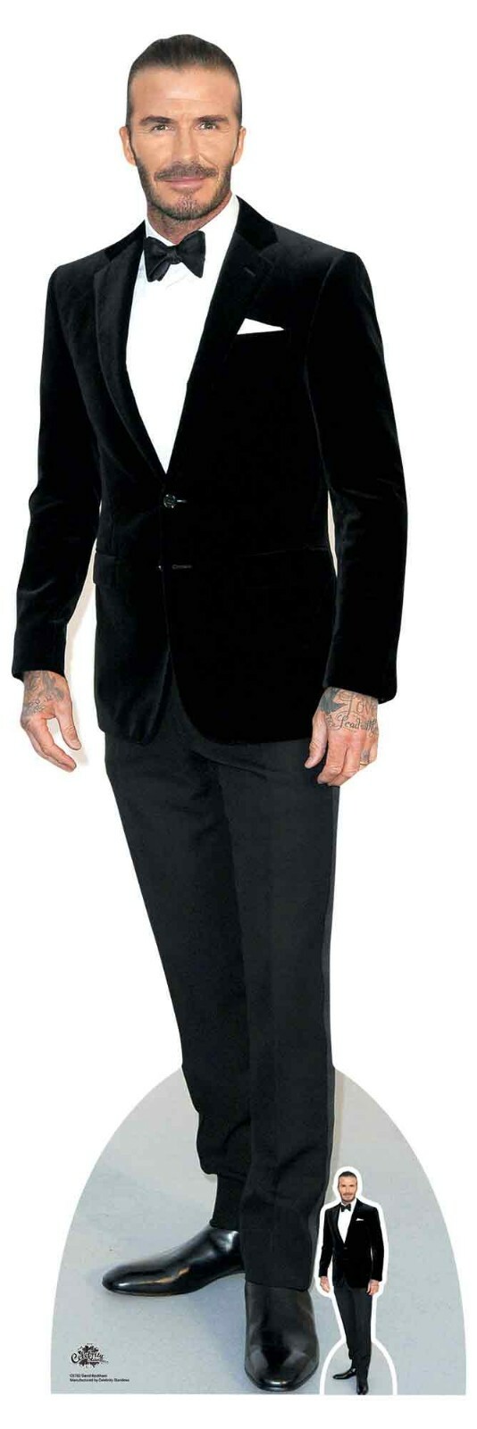Beckham David Velvet Tuxedo Lifesize and Mini Cardboard Cutout / Standee