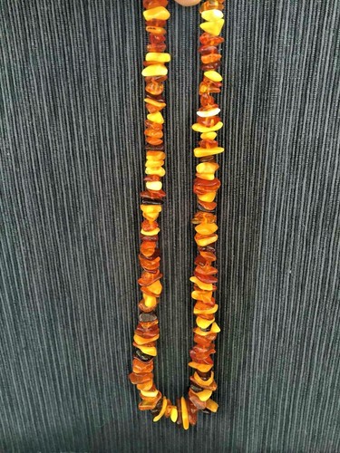 COLLANA originale ambra baltica perline 28g URSS ambra - Foto 6 di 8