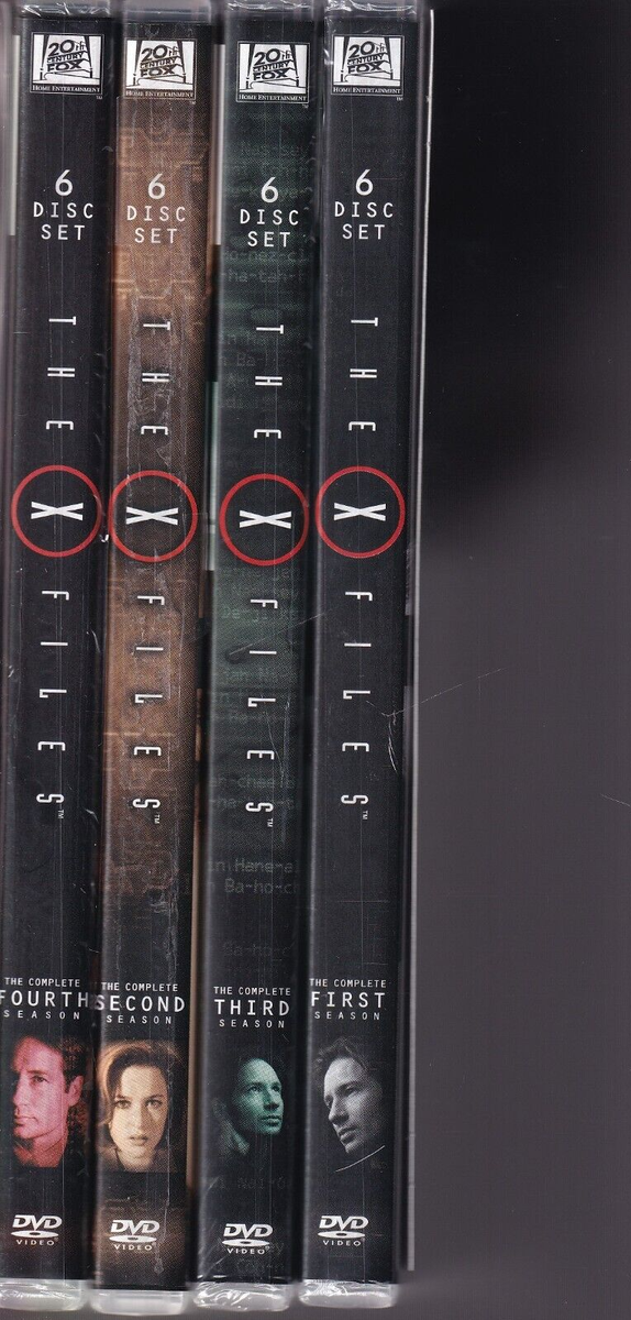 THE X-FILES: Seasons 1-4 [24-DVD Set] 1993-97 [W3] | eBay