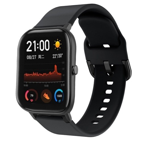 Correa de reloj de cuero Bip S para Huami Amazfit GTS 4 3 2 2e 4 Mini GTR 42 47 mm - Imagen 41 de 58