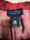 Charter Club Holiday Christmas Santa Pajama PJ Bottoms Pants Flannel Small — photo 4