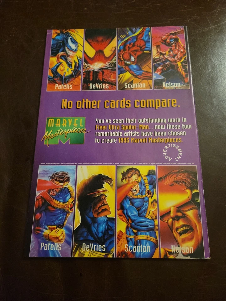 Amazing Scarlet Spider #1 VF+ 1st Solo Series Rare Newsstand Variant Marvel 1995 - Image 2 of 4