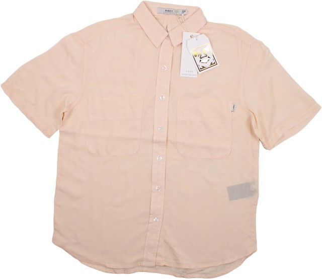 obey button up shirt