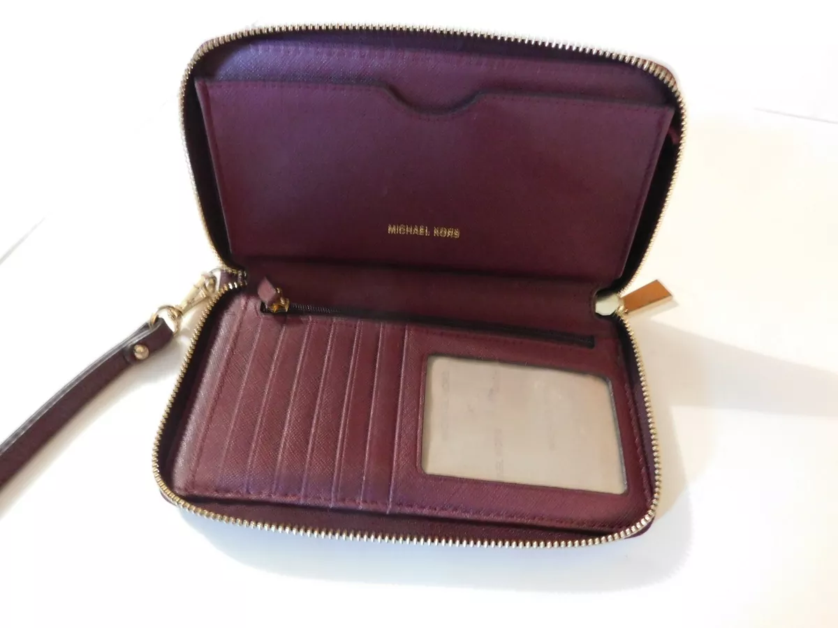 Michael kors cheap checkbook holder