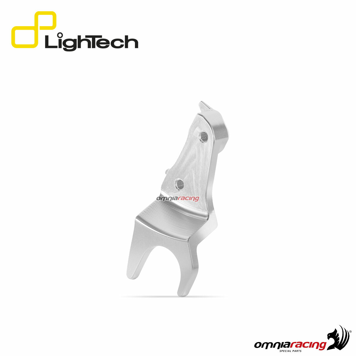 Pair of lifters chain adjusters Lightech silver color BMW S1000RR