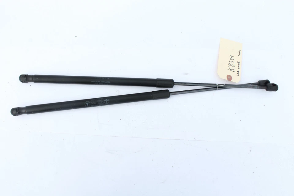 2002-2005 MERCEDES-BENZ C230 КУПЕ ЛЮК ПОДЪЕМ ПОДДЕРЖКИ АМОРТИЗАЦИОННЫЕ СТОЙКИ КОМПЛЕКТ K8394 - Изображение 2 из 4