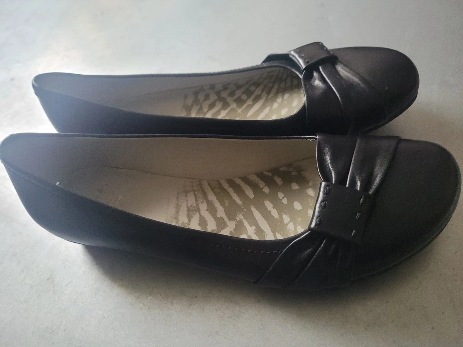 CUSCINO CLARKS MORBIDO SLIP ON NERO UK5.5