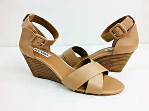 steve madden tan wedges