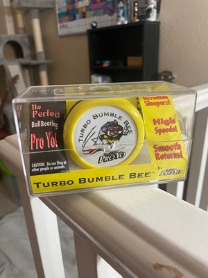 Rare Vintage Boxed Sealed Palymaxx Koosh Pro Yo Turbo Bumble Bee 1998 NIB