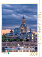 Calvendo Puzzle Dresden Frauenkirche | 1000 Pieces, Finished Size 25.2 × 18.9 In
