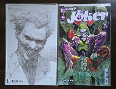 The Joker #1 Cov A & Riccardo Federici Sketch Variant Cover (DC Comics May 2021)