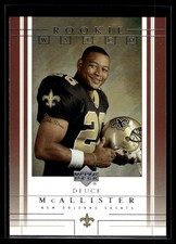 Deuce McAllister 2001 Upper Deck Rookie Watch Card #260. rookie card picture