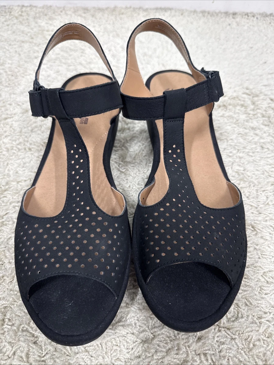 SANDALIA CUÑA MEDIA AZUL – Calzados Roberto Studio