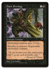 Dark Privilege (NM) Visions VIS Magic MTG