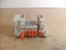 SMC VLV 4 Valve Manifold Block