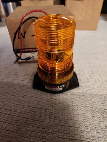 MeteorLite, SY361005-A, LED-Stroboskopleuchte, 12-80 V, gelb, Permanentmontage - Bild 6 von 6