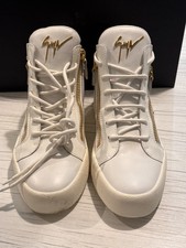Giuseppe Zanotti May High Top Beige Women’s Size UK 7 EU 40 RRP £440 #XE82