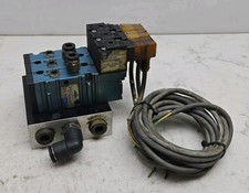 3 Mac 411 A-A0A-DM-DDAJ-1KD Solenoid Valve DMB-DDAJ-1KD 24Vdc 120 Psi Max Used