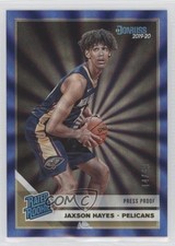 2019 Panini Donruss Rated Rookie Press Proof Blue Laser 44/49 Jaxson Hayes 8ww